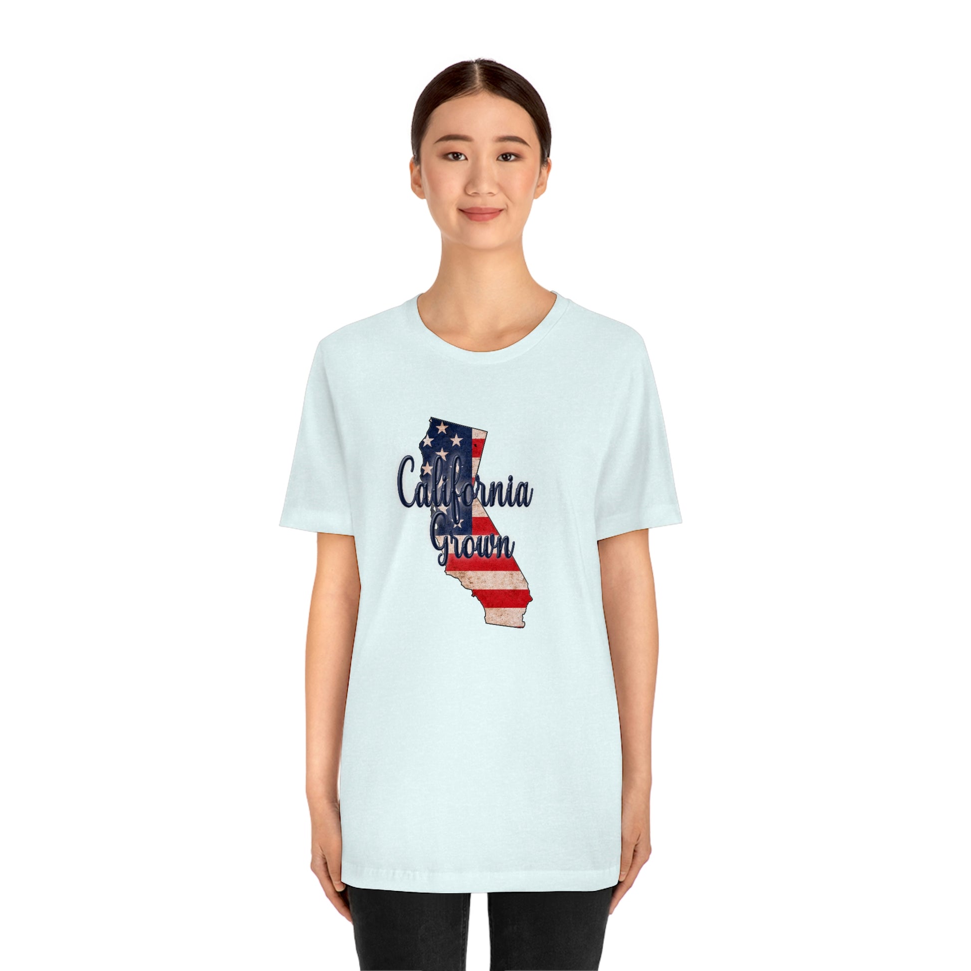 California US Flag Unisex Jersey Short Sleeve Tee Tshirt T-shirt