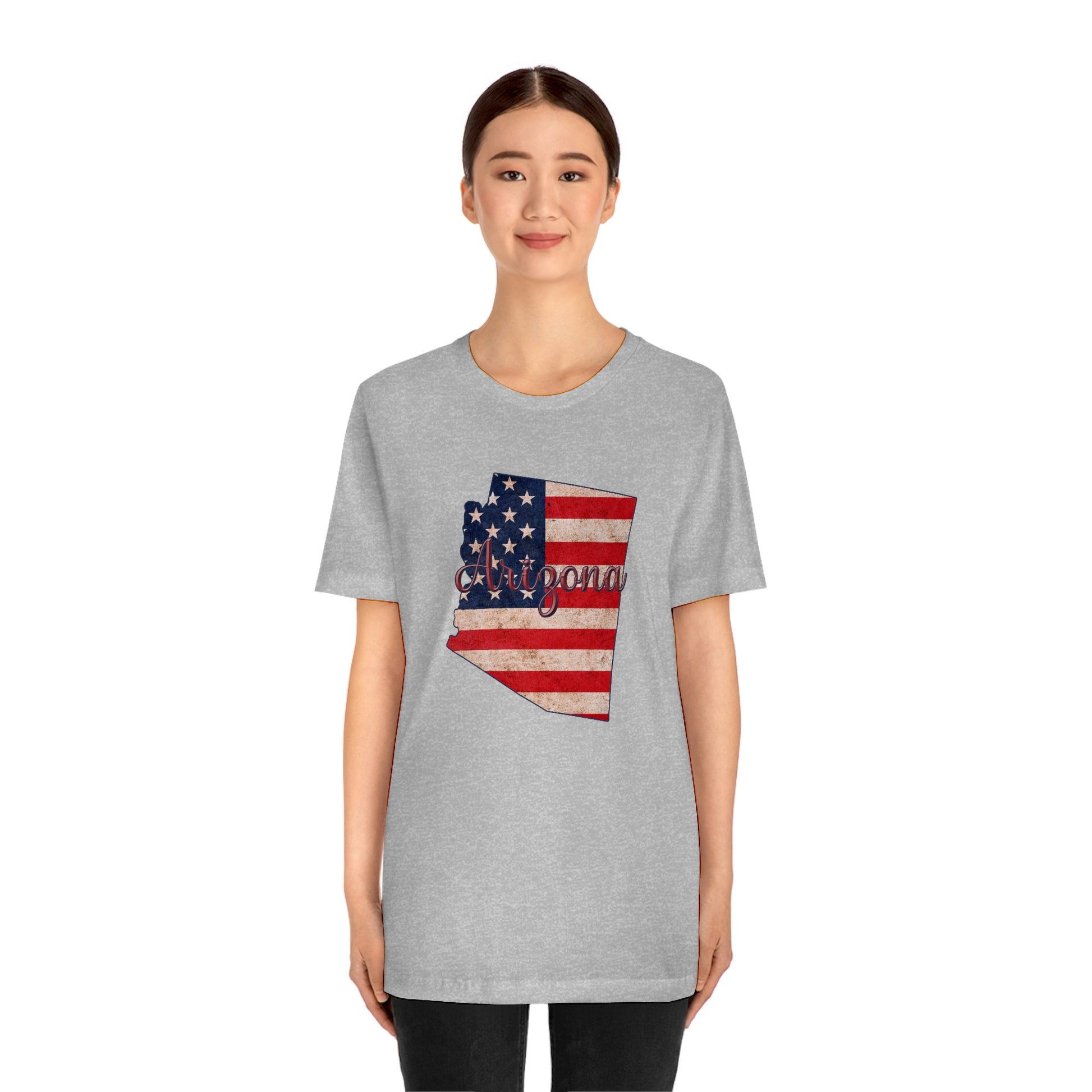 Arizona Flag Unisex Jersey Short Sleeve Tee Tshirt T-shirt