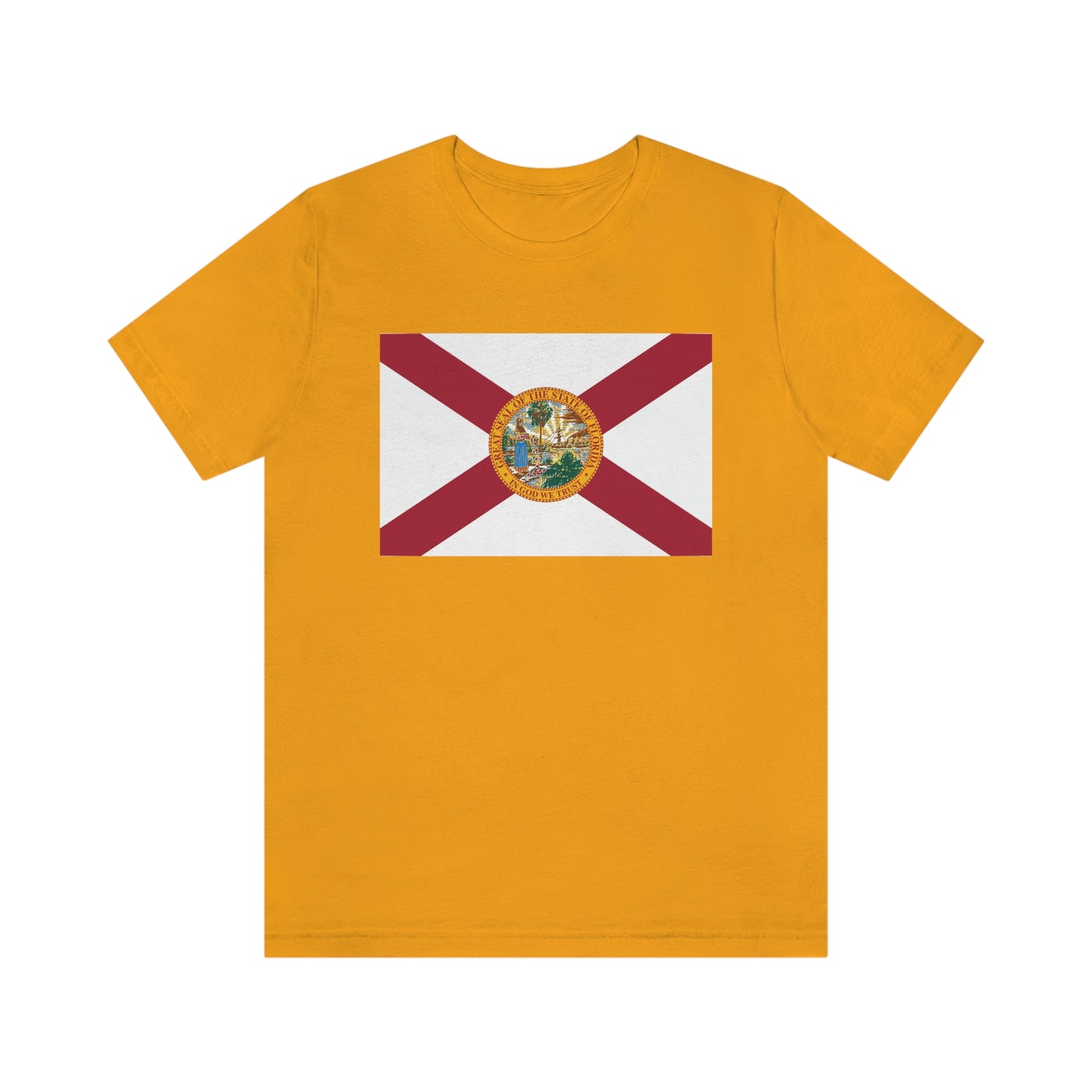 Florida Flag Unisex Jersey Short Sleeve Tee Tshirt T-shirt