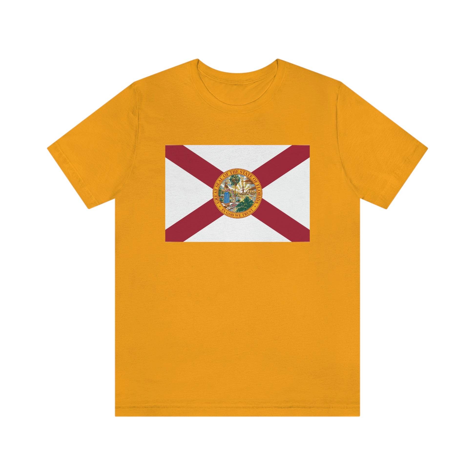 Florida Flag Unisex Jersey Short Sleeve Tee Tshirt T-shirt