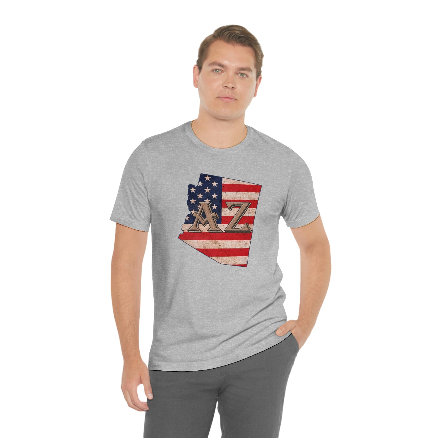 Arizona Flag AZ Unisex Jersey Short Sleeve Tee Tshirt T-shirt