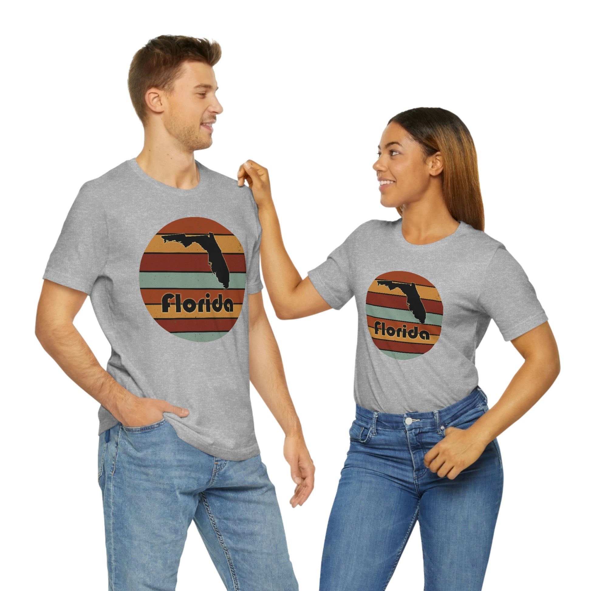 Florida Retro Sunset Short Sleeve T-shirt