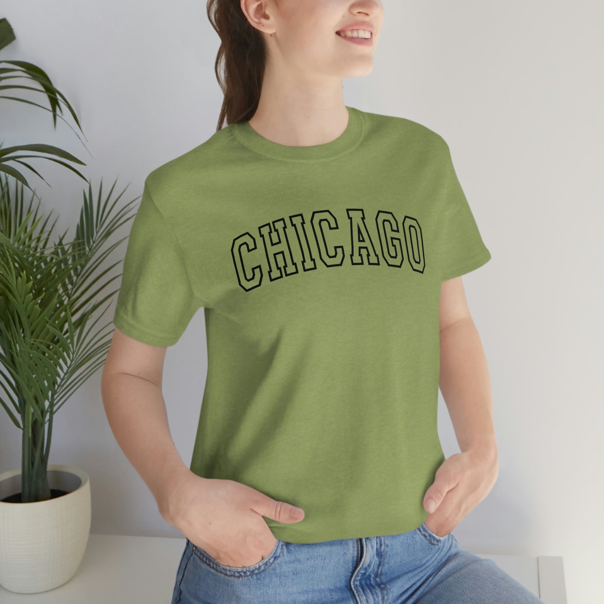 Chicago Varsity Letters Arch Short Sleeve T-shirt