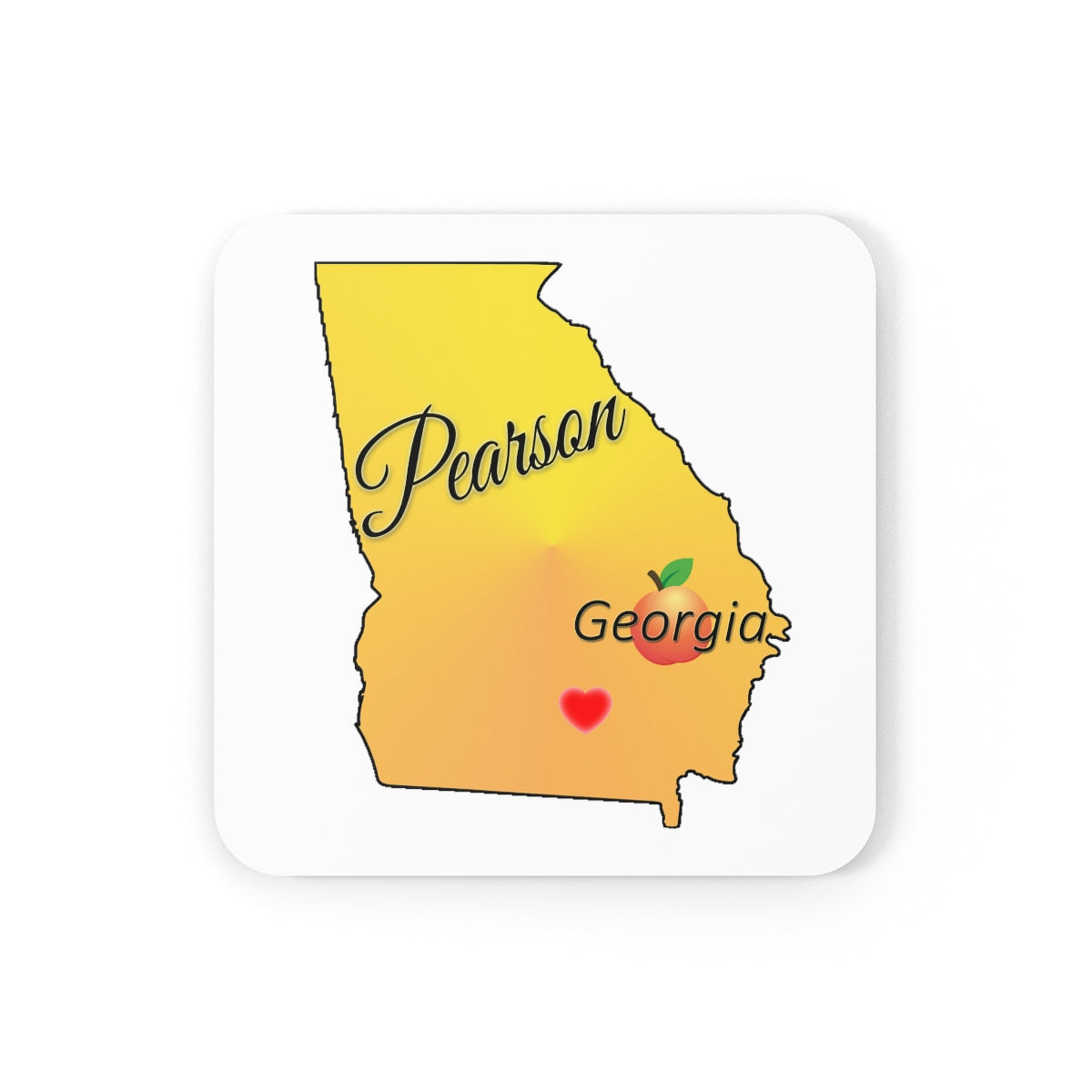 Pearson Georgia Corkwood Coaster Set