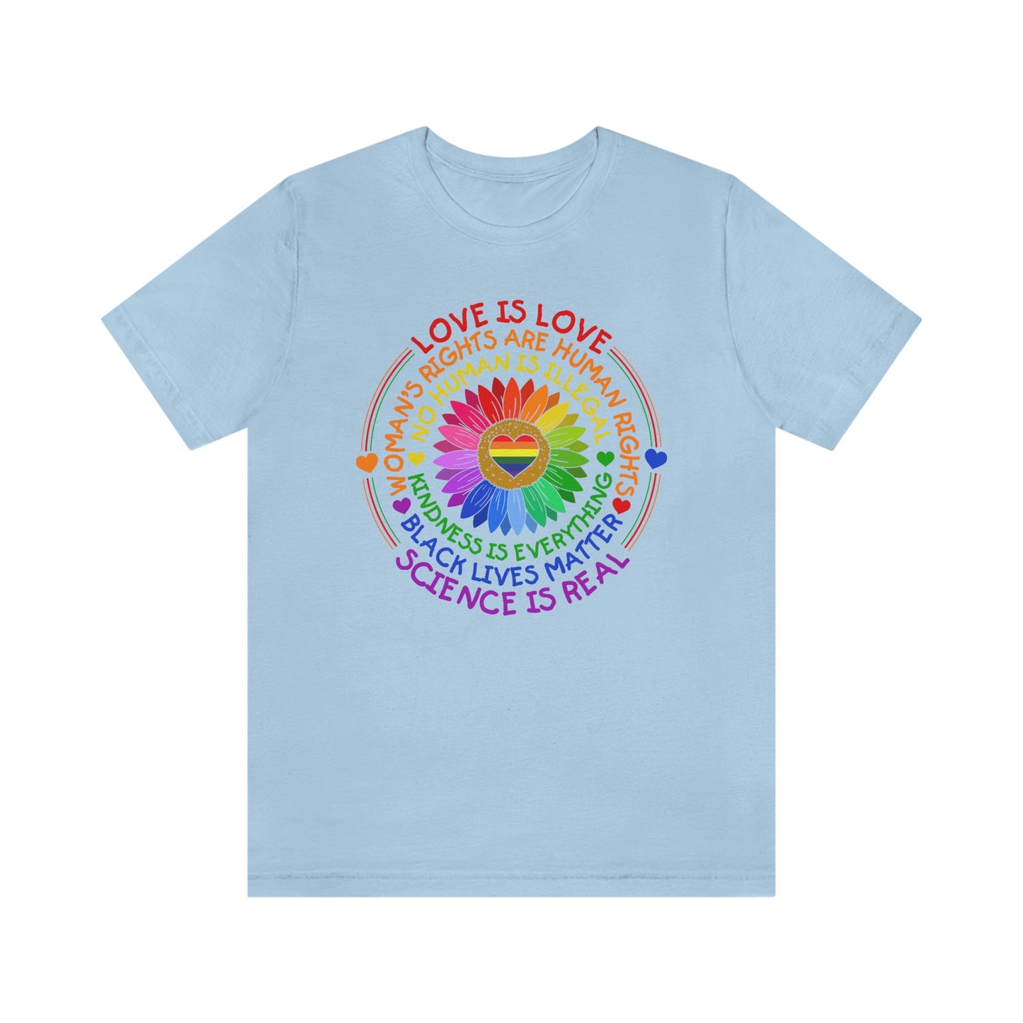 Awareness Print Unisex Jersey Short Sleeve Tee