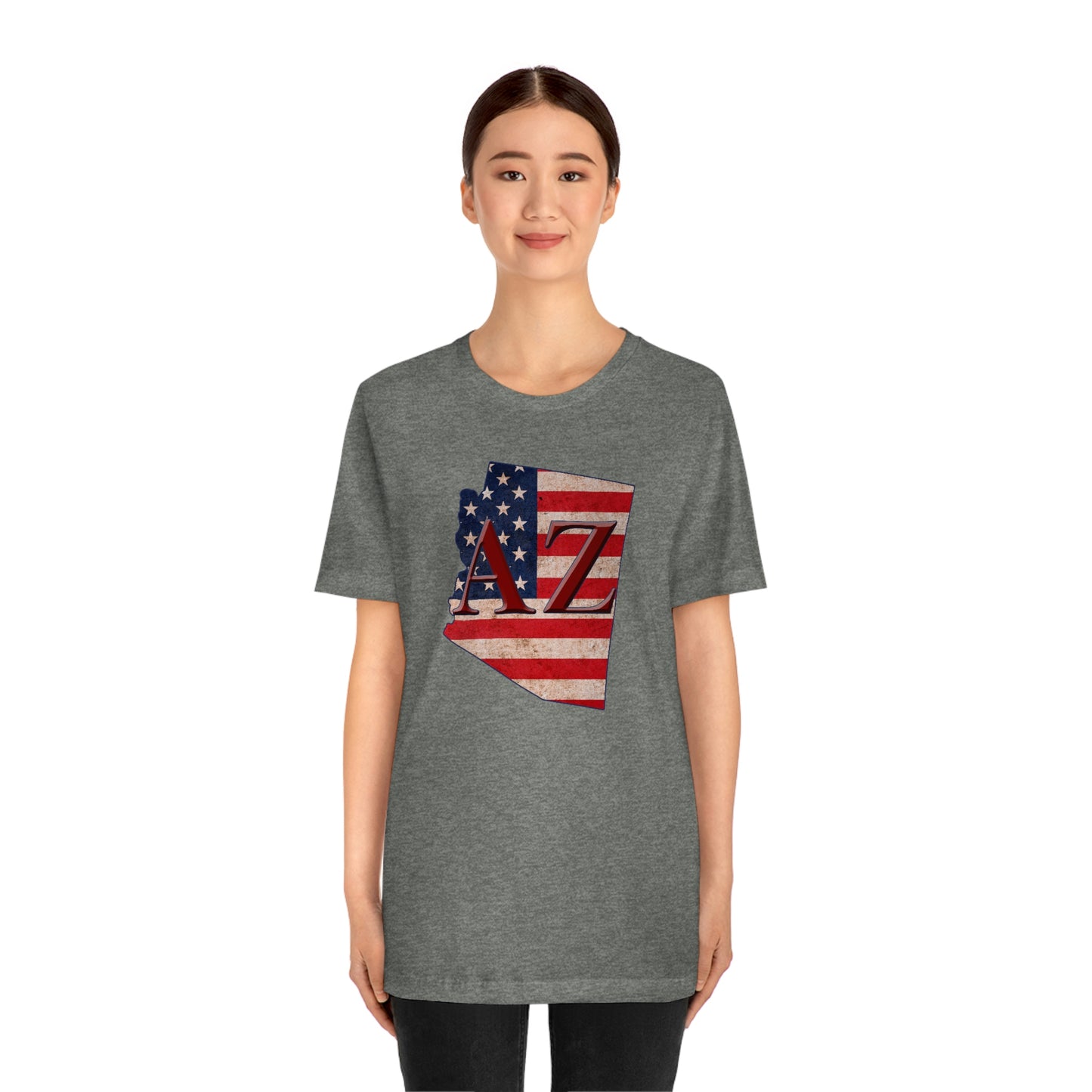 Arizona Flag AZ Unisex Jersey Short Sleeve Tee Tshirt T-shirt