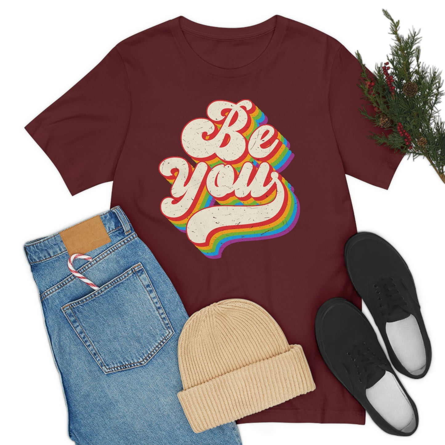 Be You LGBTQIA Unisex Jersey Short Sleeve Tee