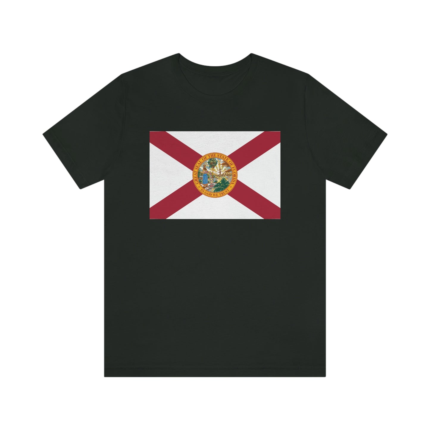 Florida Flag Unisex Jersey Short Sleeve Tee Tshirt T-shirt