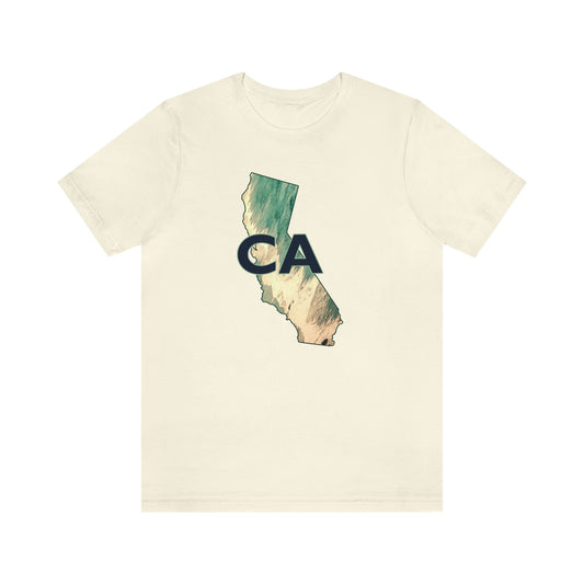 California Beach Unisex Jersey Short Sleeve Tee Tshirt T-shirt