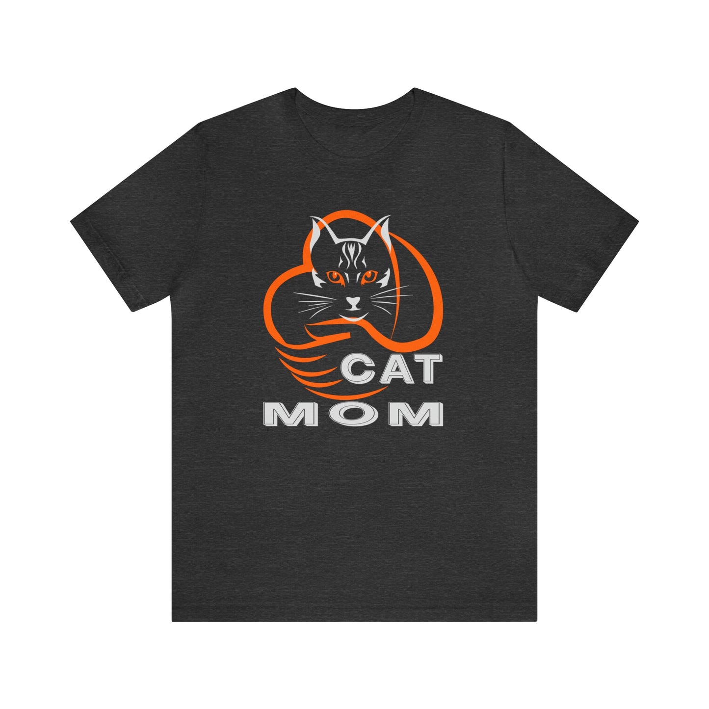 Cat Mom Short Sleeve T-shirt