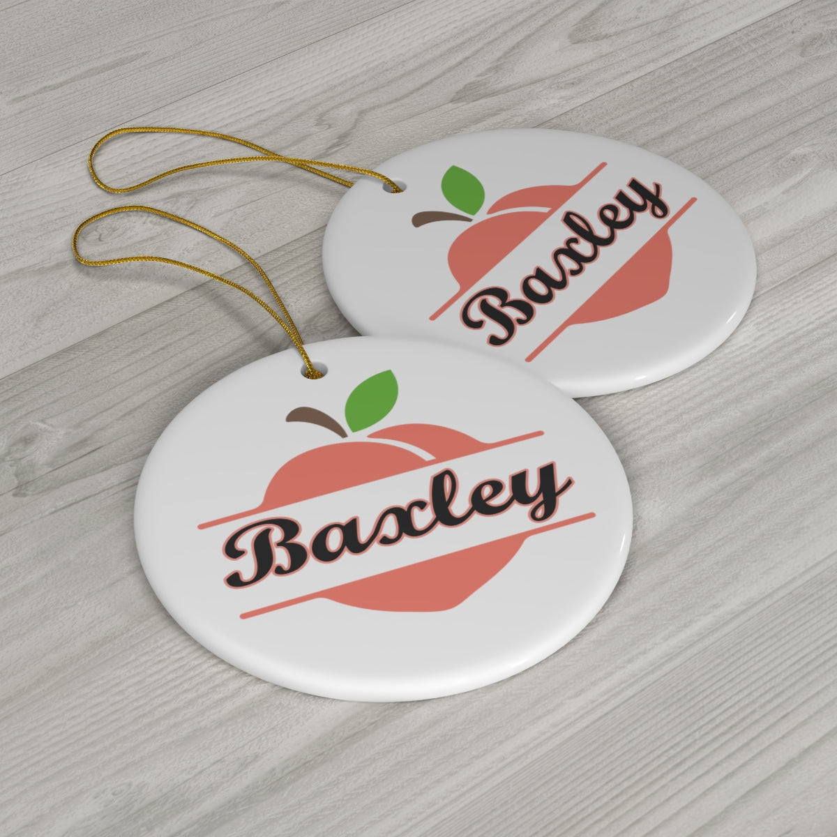 Baxley Georgia Ceramic Ornament, 1-Pack