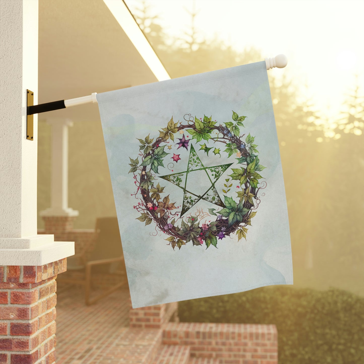 Spring Pentagram Garden & House Banner