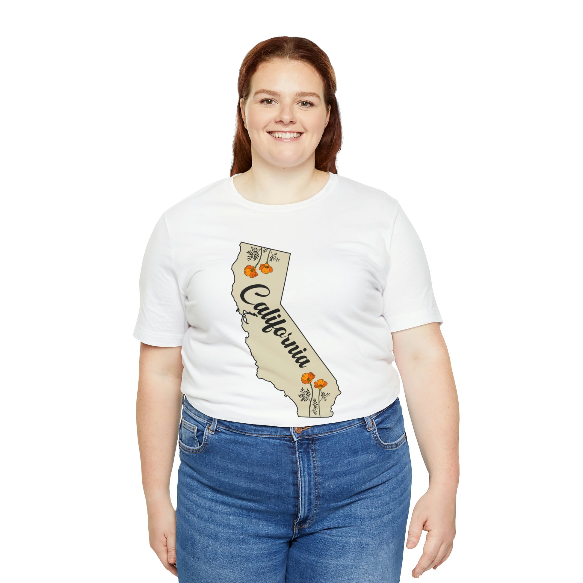 California State Flower Short Sleeve T-shirt