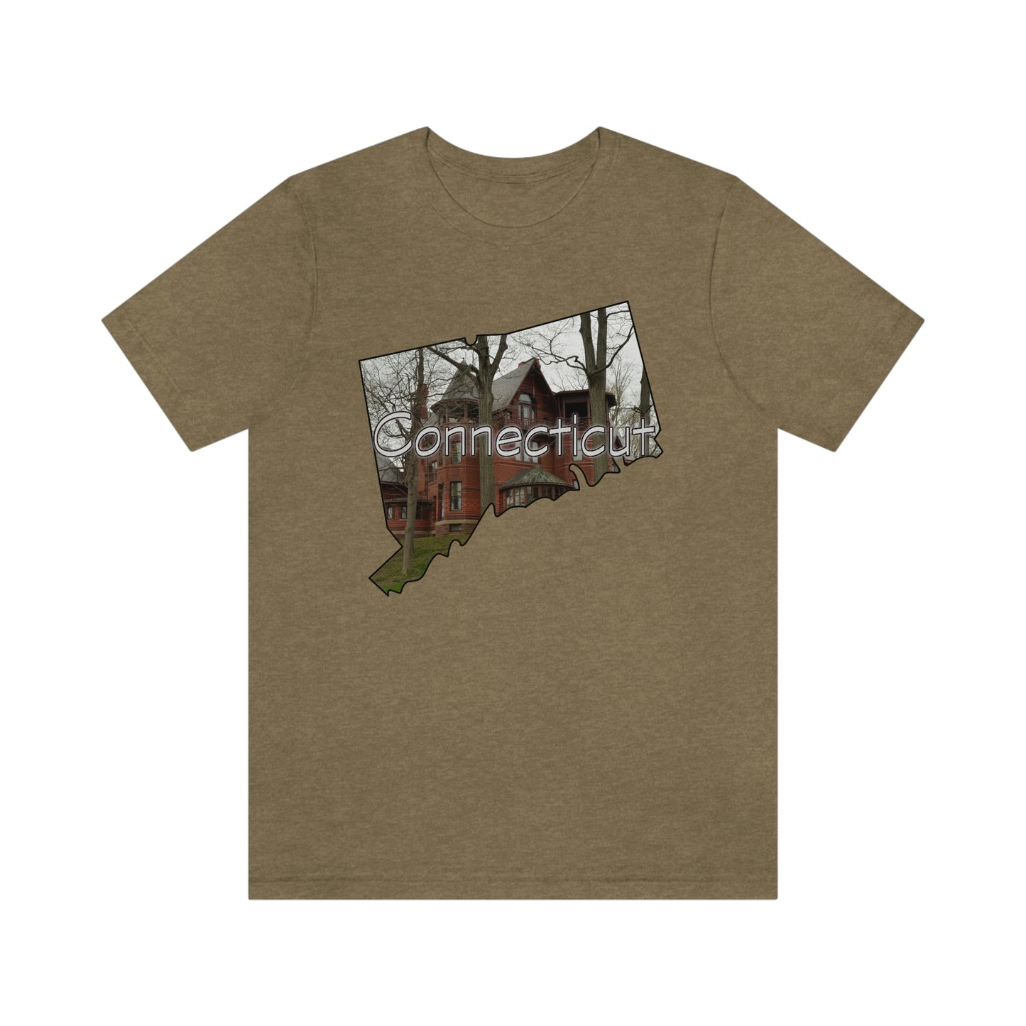 Connecticut Mark Twain House Short Sleeve T-shirt