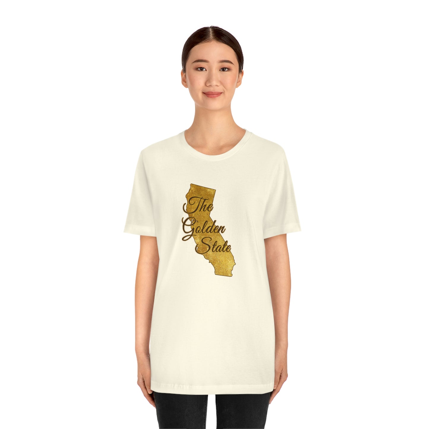 The Golden State California Unisex Jersey Short Sleeve Tee Tshirt T-shirt