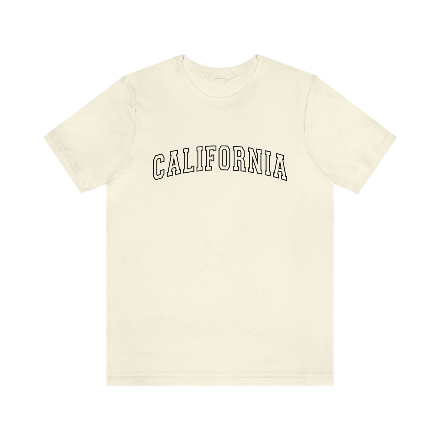 California Arch Varsity Letters Unisex Jersey Short Sleeve Tee Tshirt T-shirt