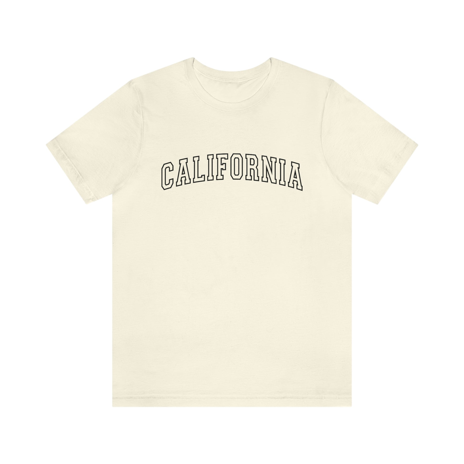 California Arch Varsity Letters Unisex Jersey Short Sleeve Tee Tshirt T-shirt