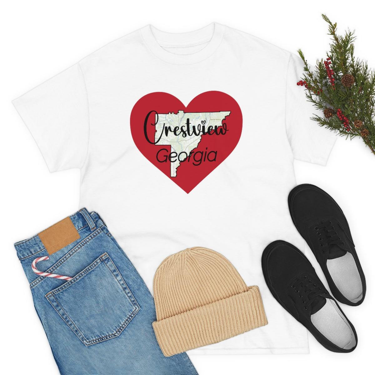 Crestview Georgia Unisex Heavy Cotton Tee