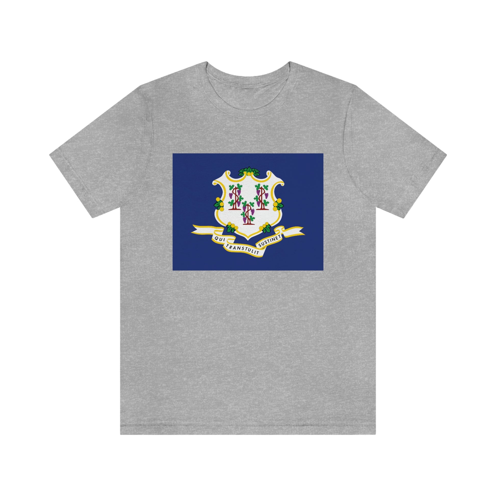 Connecticut Flag Unisex Jersey Short Sleeve Tee Tshirt T-shirt