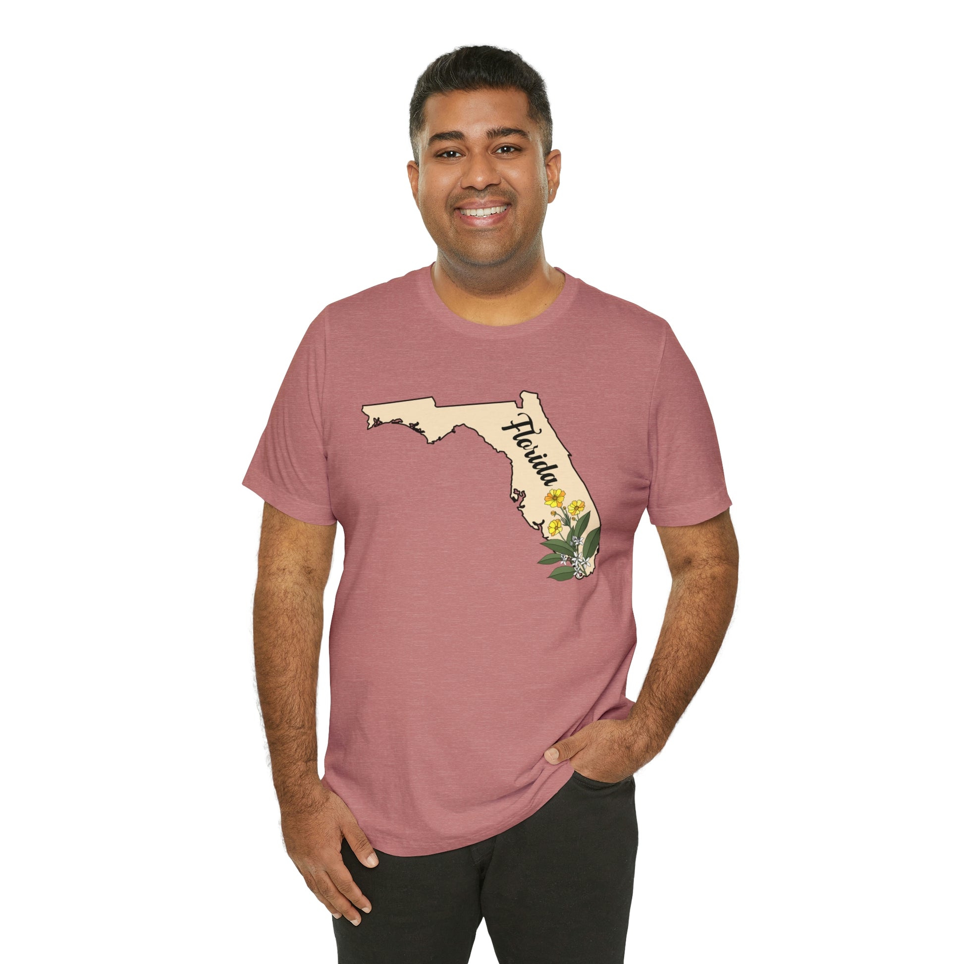 Florida State Flower Short Sleeve T-shirt