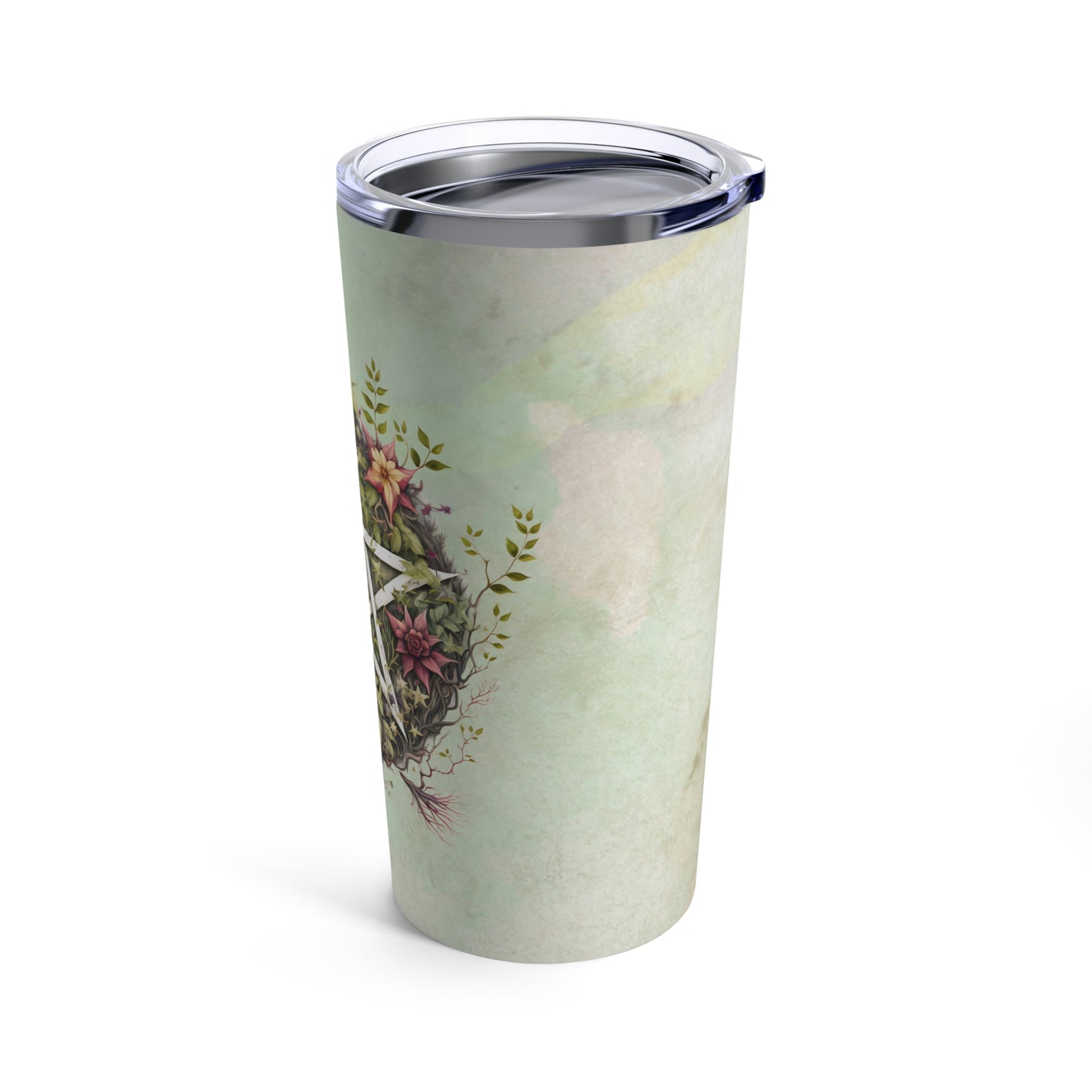 Flower Pentagram Tumbler 20oz