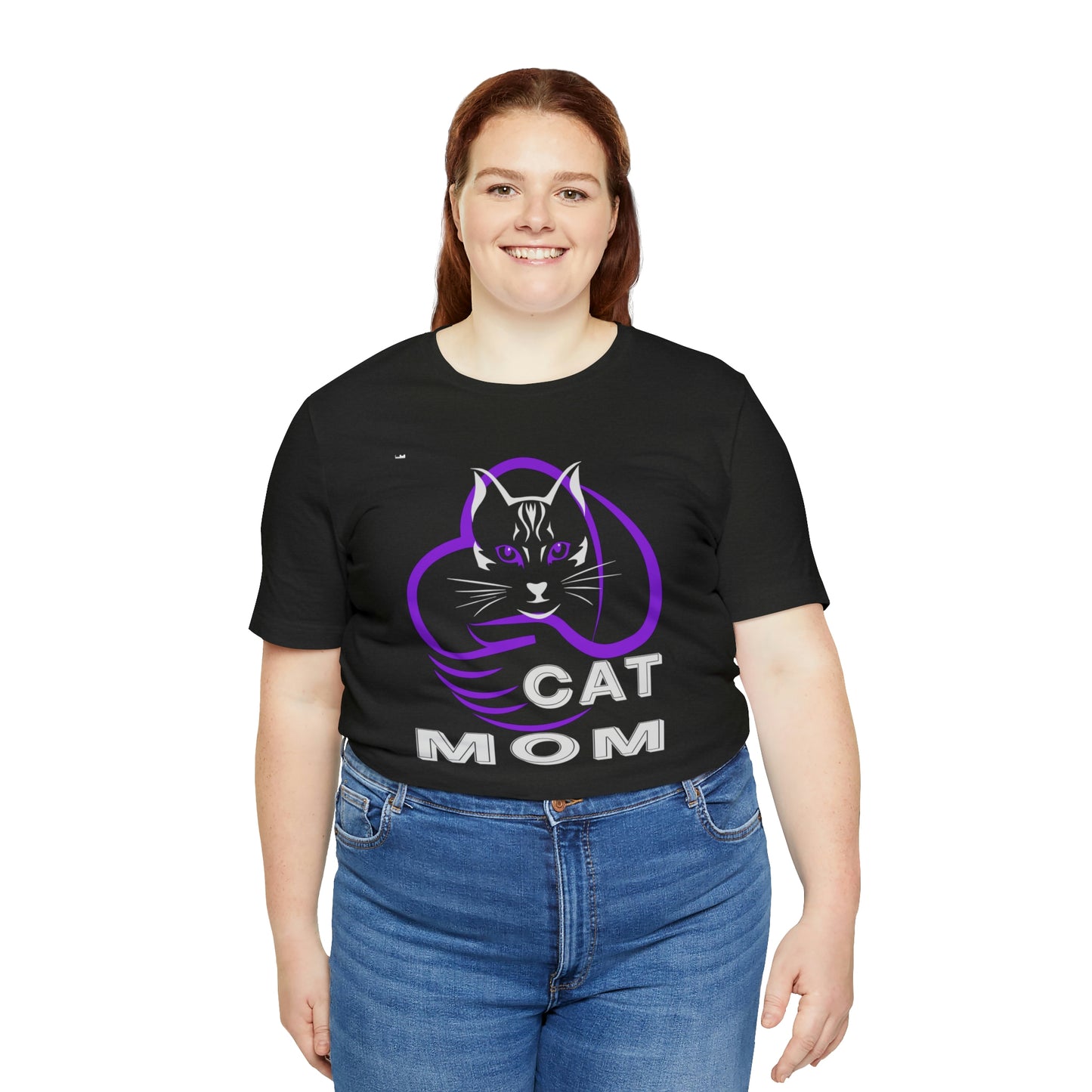 Cat Mom Short Sleeve T-shirt
