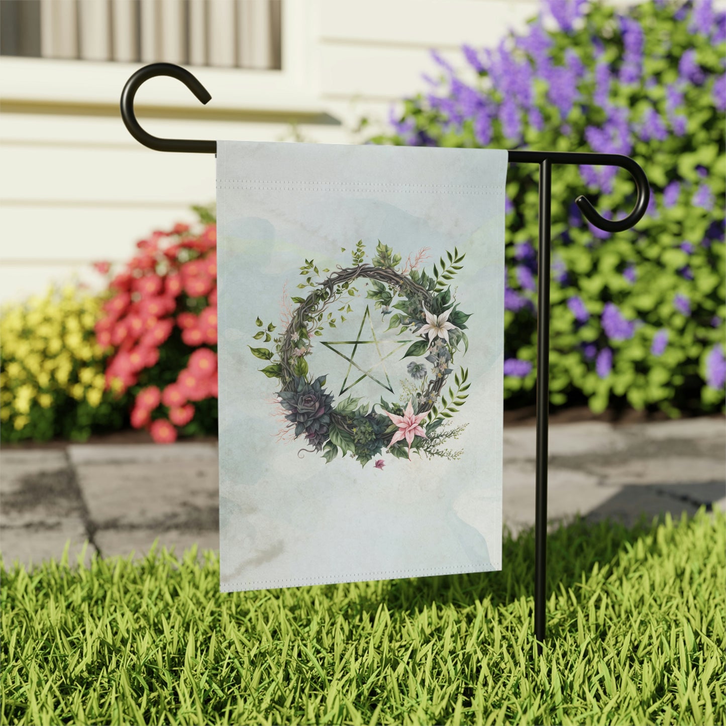 Spring Pentagram Garden & House Banner