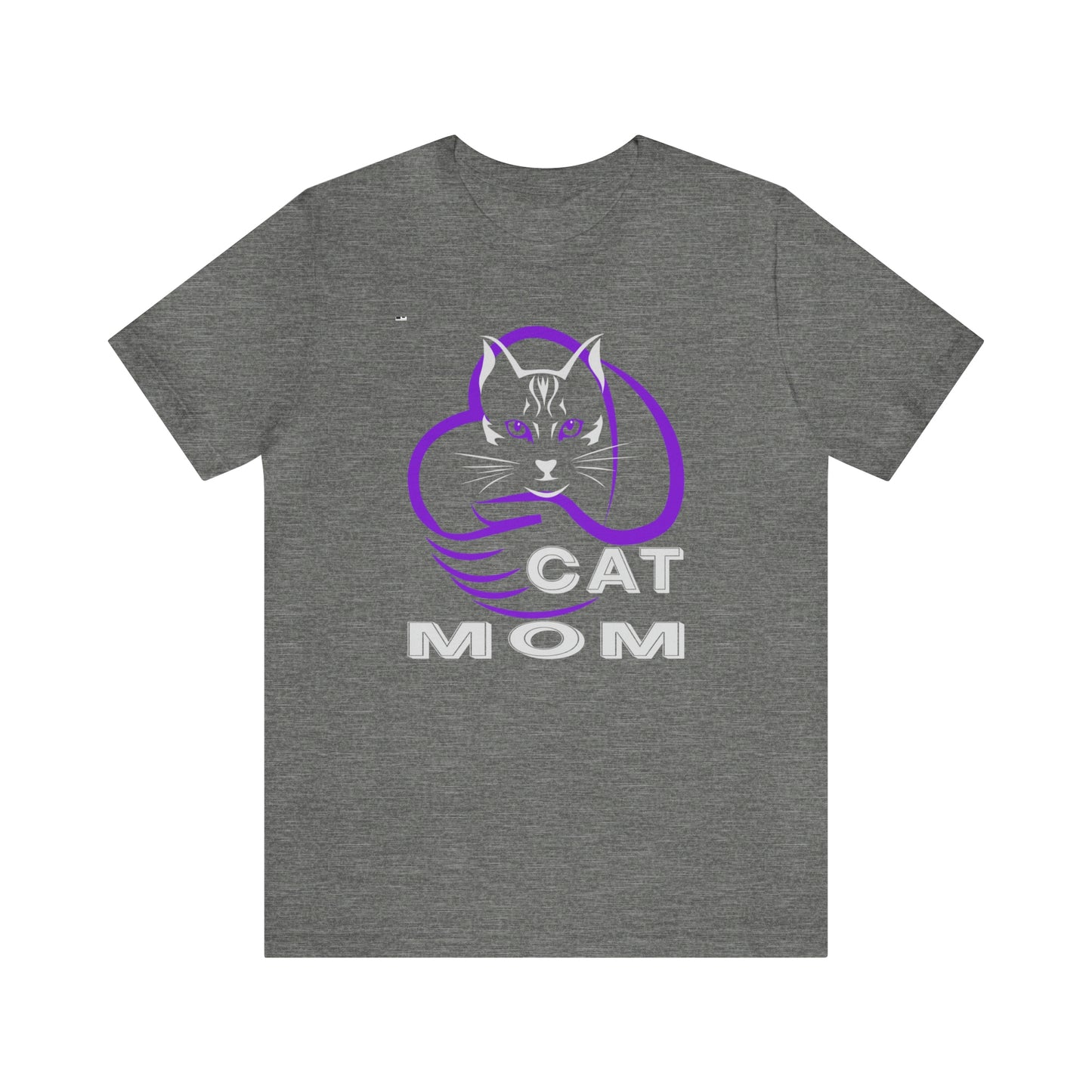 Cat Mom Short Sleeve T-shirt