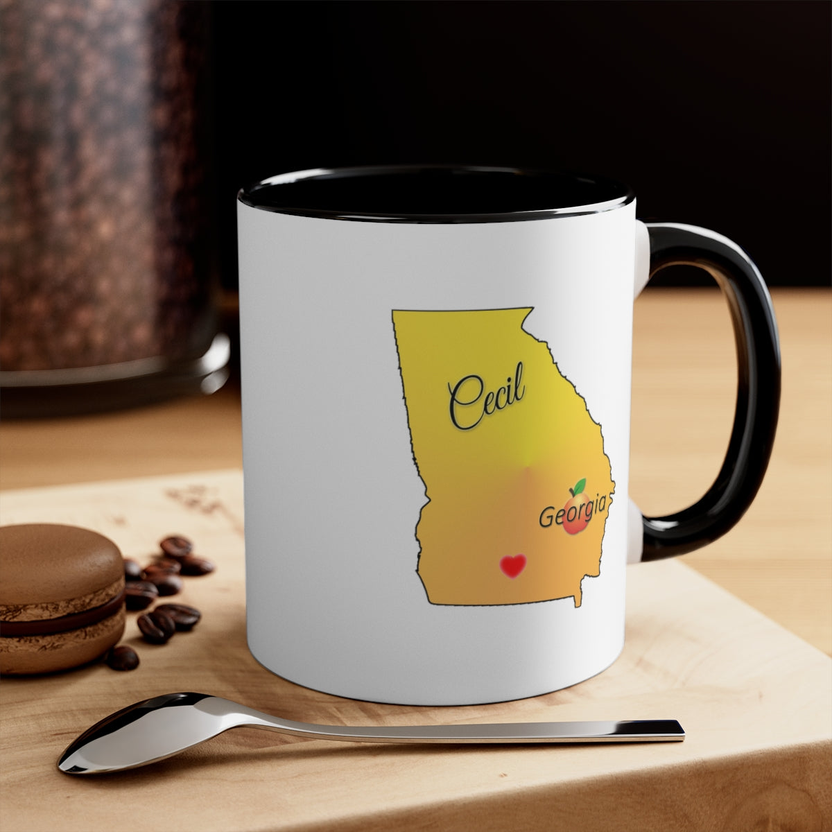 Cecil Georgia Accent Coffee Mug, 11oz