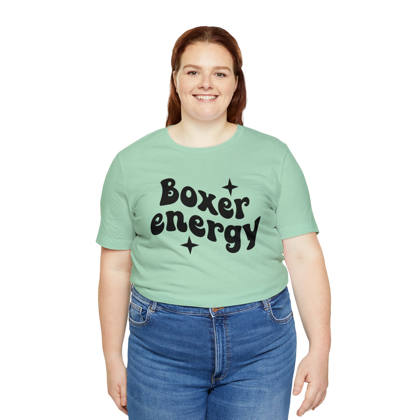 Boxer Energy Dog Short Sleeve T-shirt