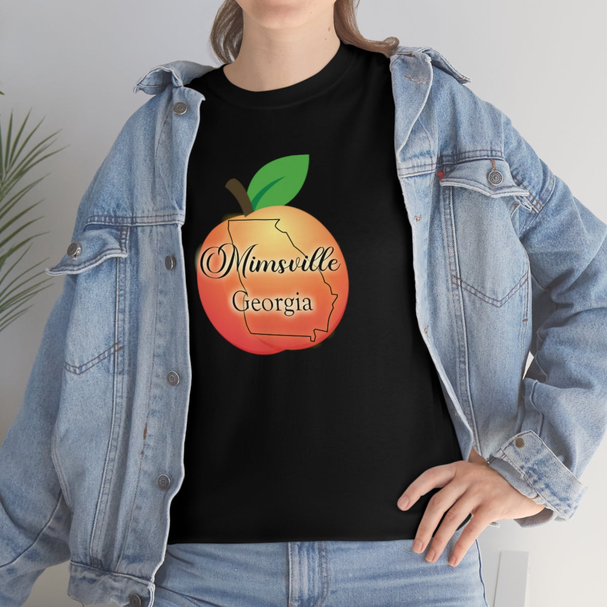 Mimsville Georgia Unisex Heavy Cotton Tee