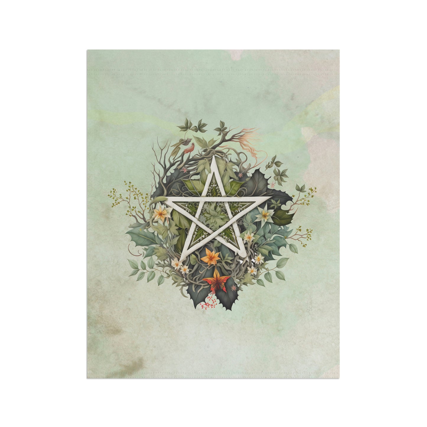 Spring Pentagram Garden & House Banner