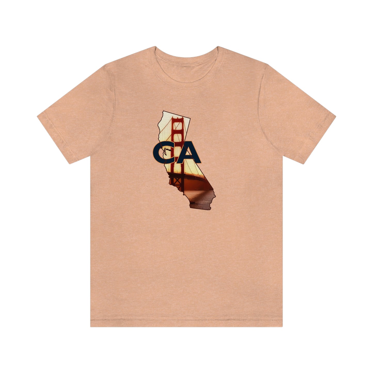 Golden Gate Bridge California Unisex Jersey Short Sleeve Tee Tshirt T-shirt