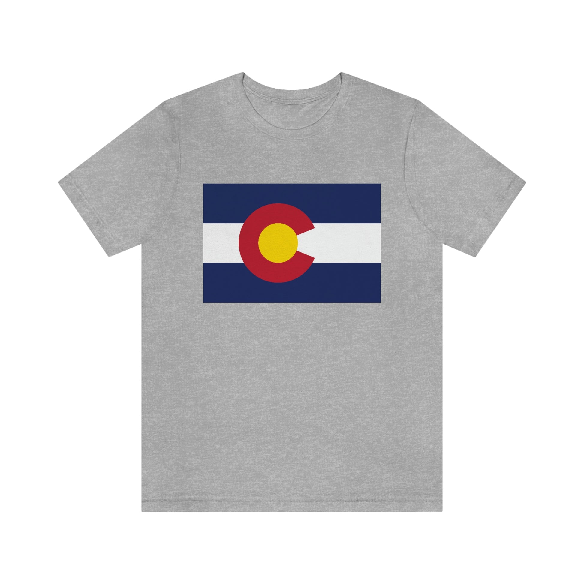 Colorado Flag Unisex Jersey Short Sleeve Tee Tshirt T-shirt