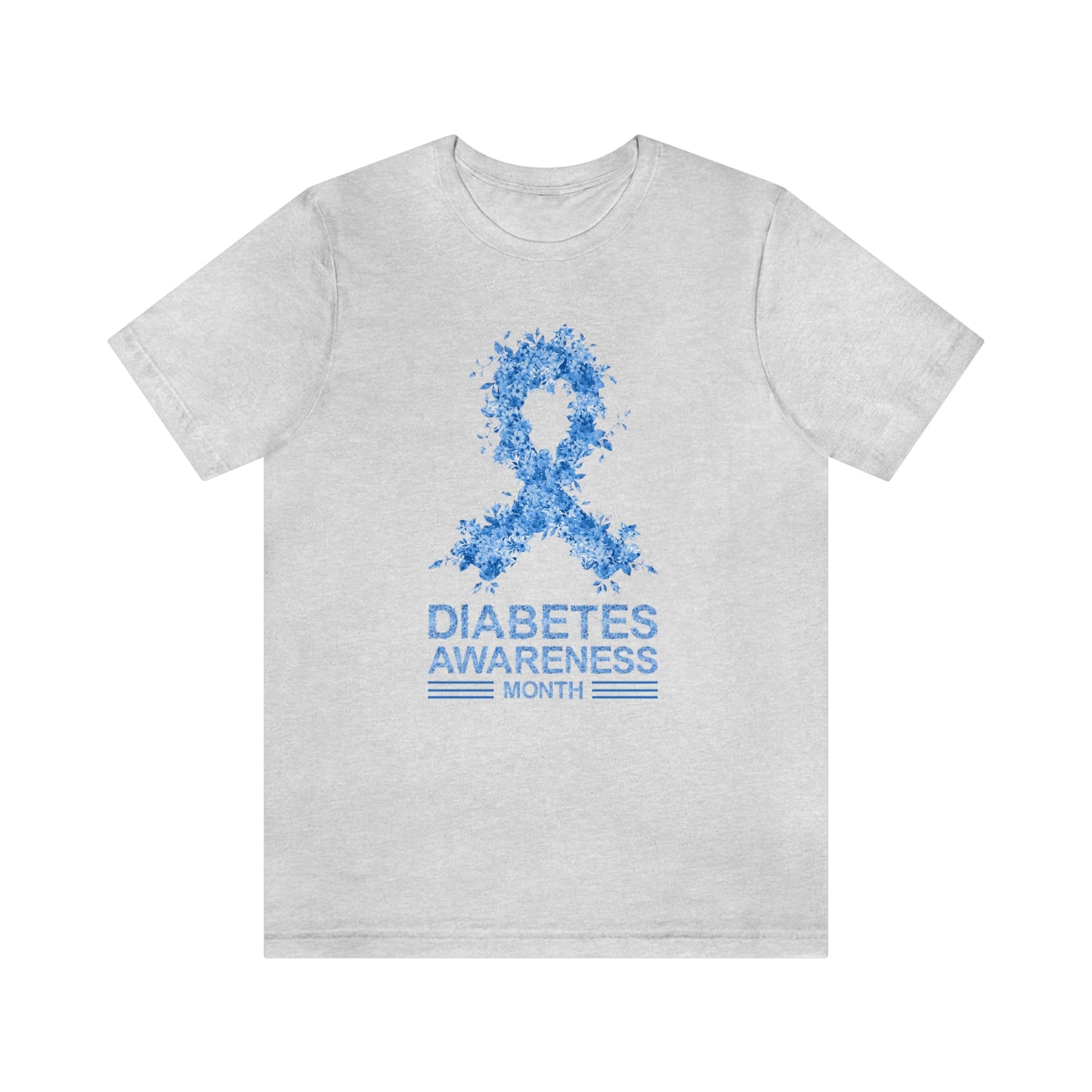 Diabetes Awareness Month Print Unisex Jersey Short Sleeve Tee