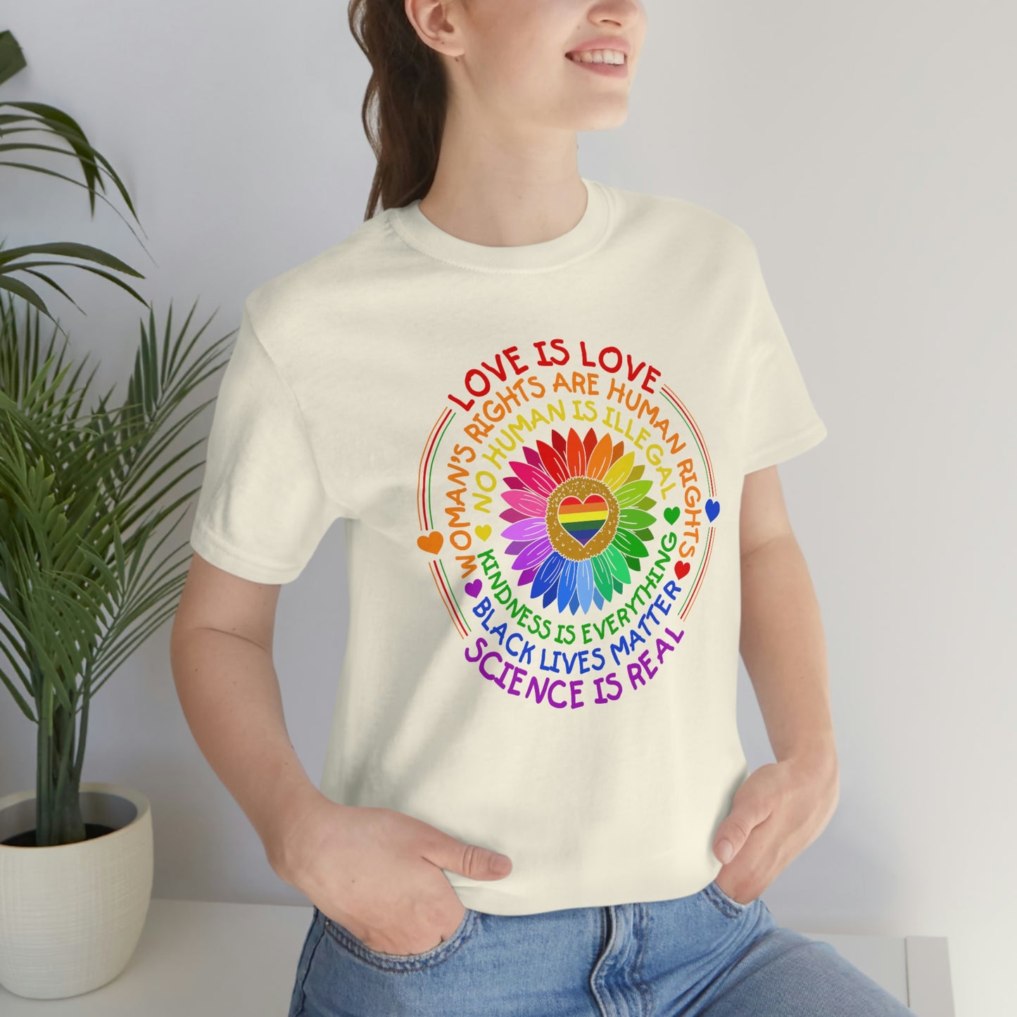 Awareness Print Unisex Jersey Short Sleeve Tee