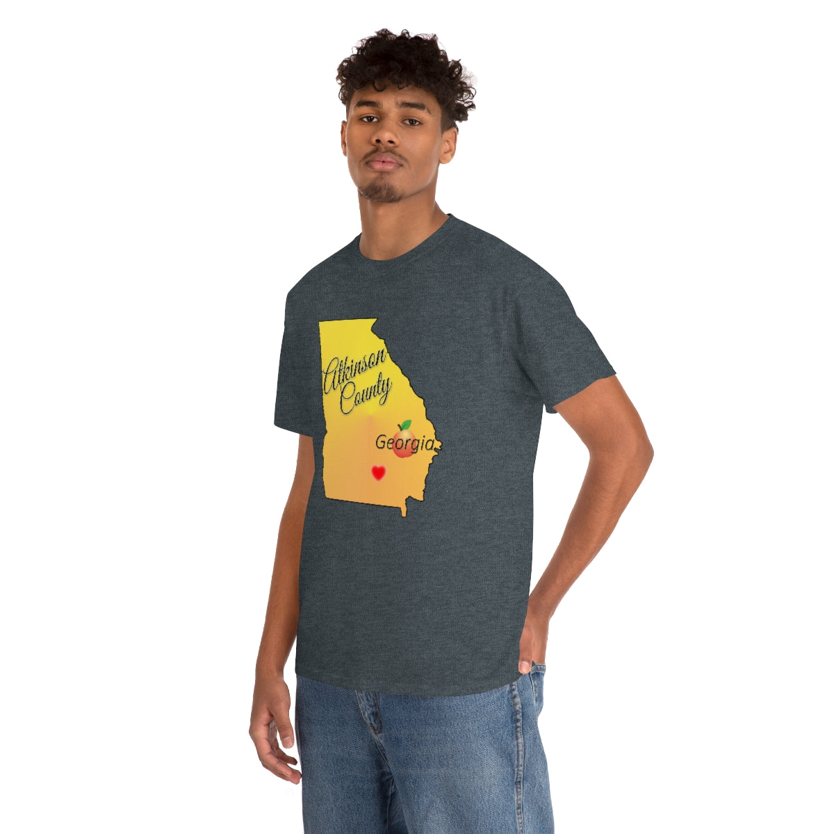 Atkinson County Georgia Unisex Heavy Cotton Tee