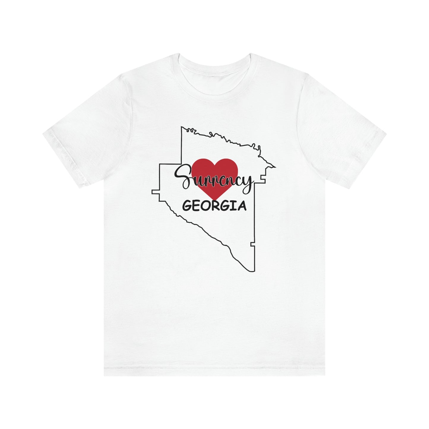 Surrency Georgia Unisex Jersey Short Sleeve Tee