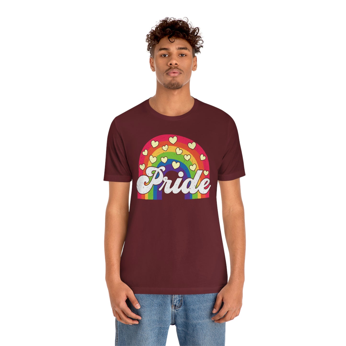 Pride Rainbow LGBTQIA Unisex Jersey Short Sleeve Tee