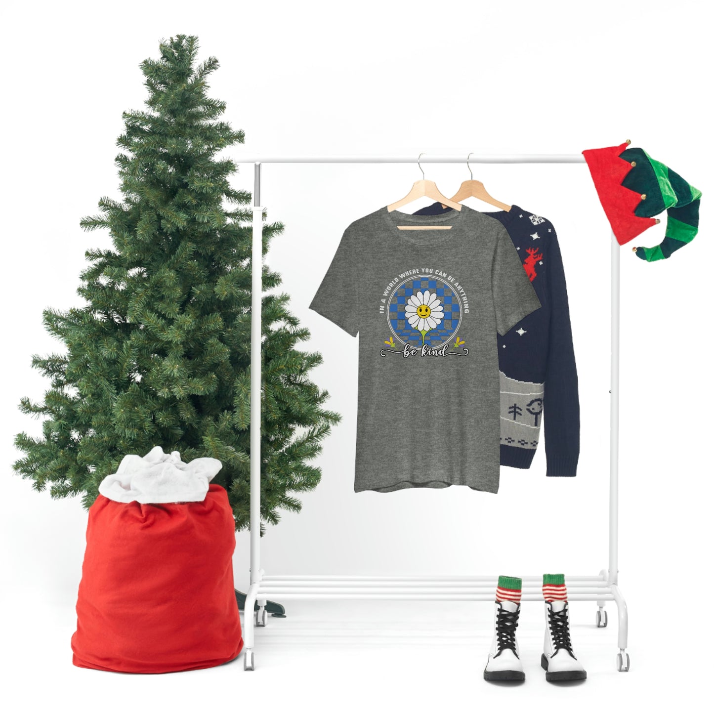 In a World Where You Can Be Everything Be Kind Unisex Jersey Short Sleeve Tee