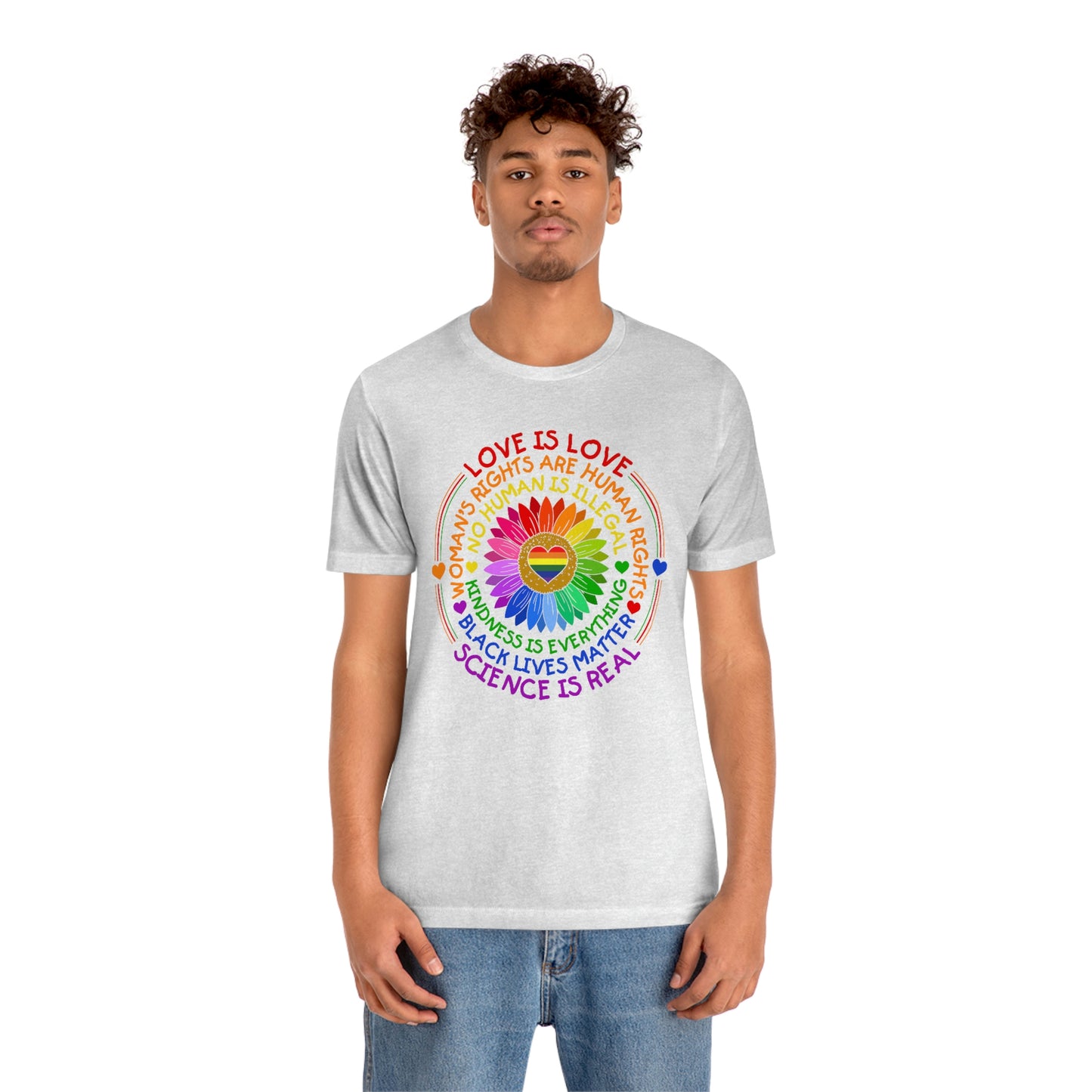 Awareness Print Unisex Jersey Short Sleeve Tee