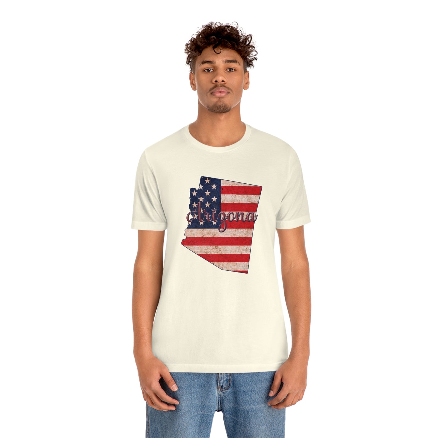 Arizona Flag Unisex Jersey Short Sleeve Tee Tshirt T-shirt