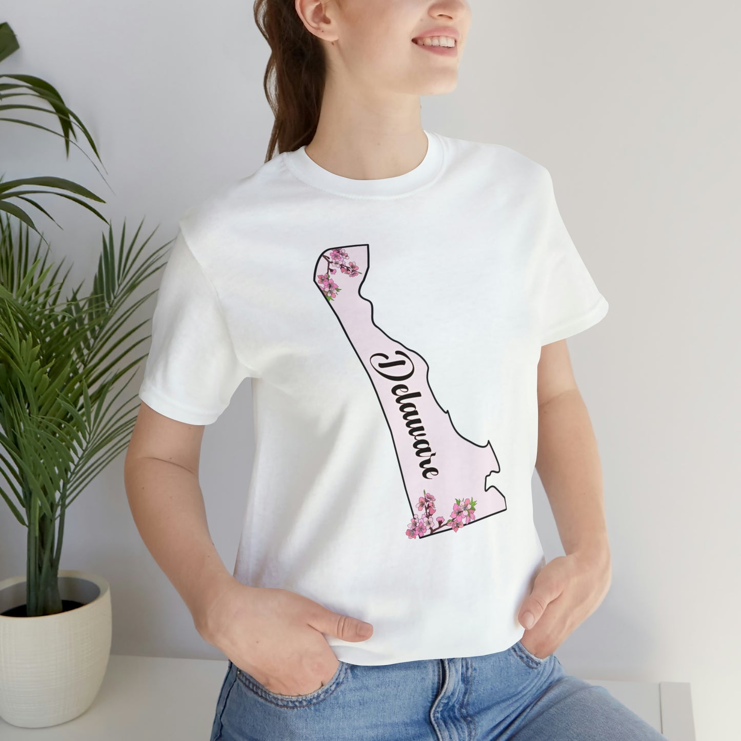 Delaware State Flower Short Sleeve T-shirt