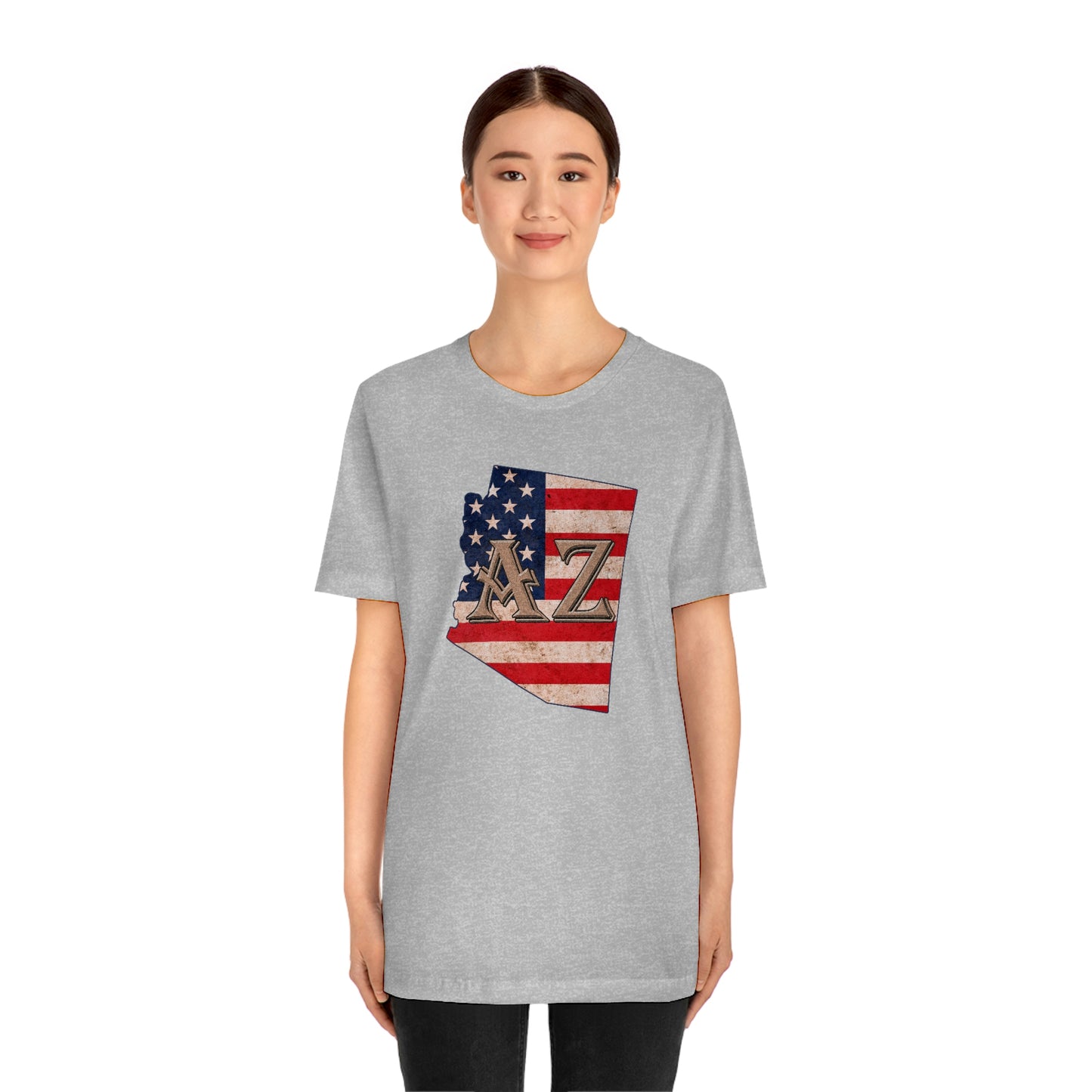 Arizona Flag AZ Unisex Jersey Short Sleeve Tee Tshirt T-shirt