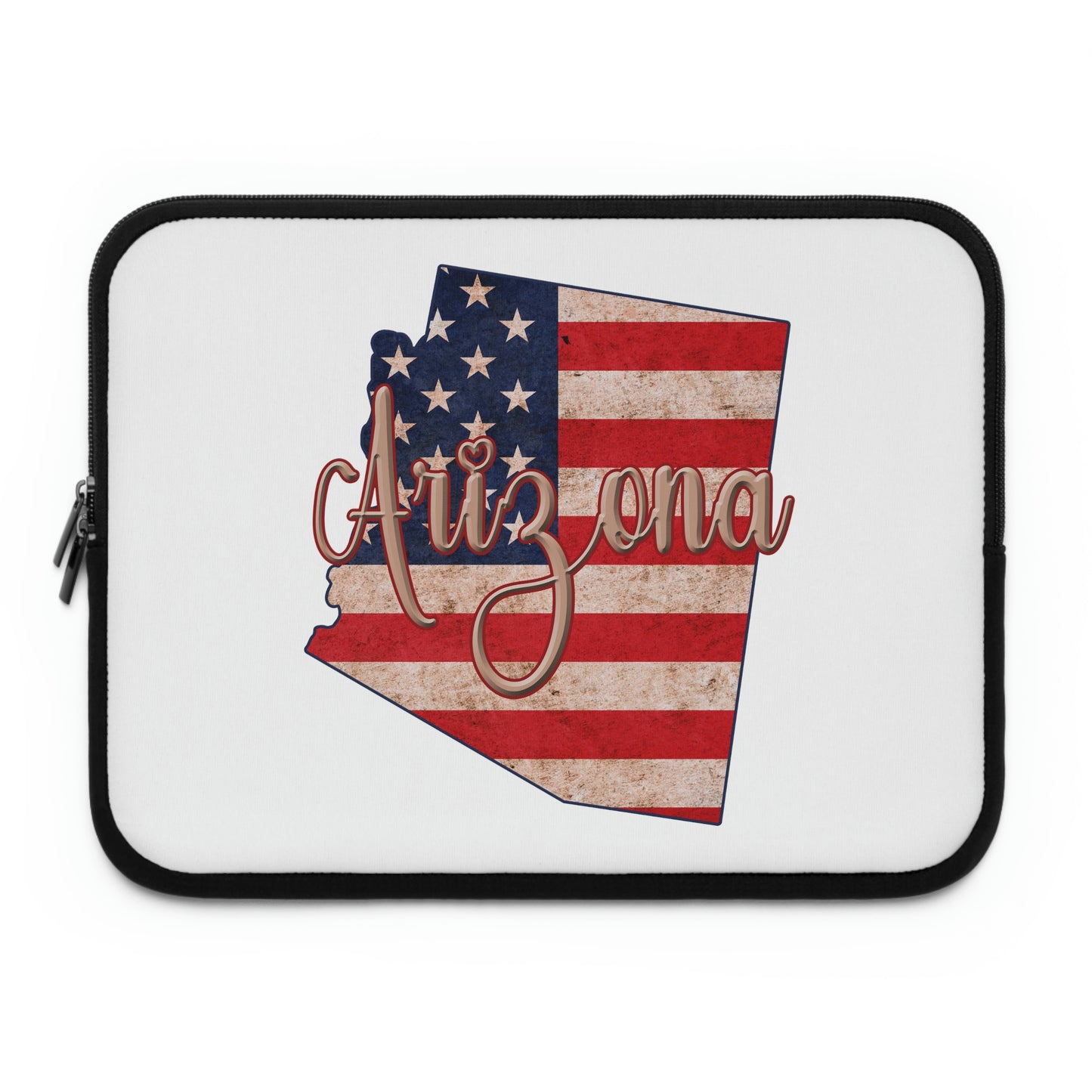 Arizona US Flag Print Laptop Sleeve