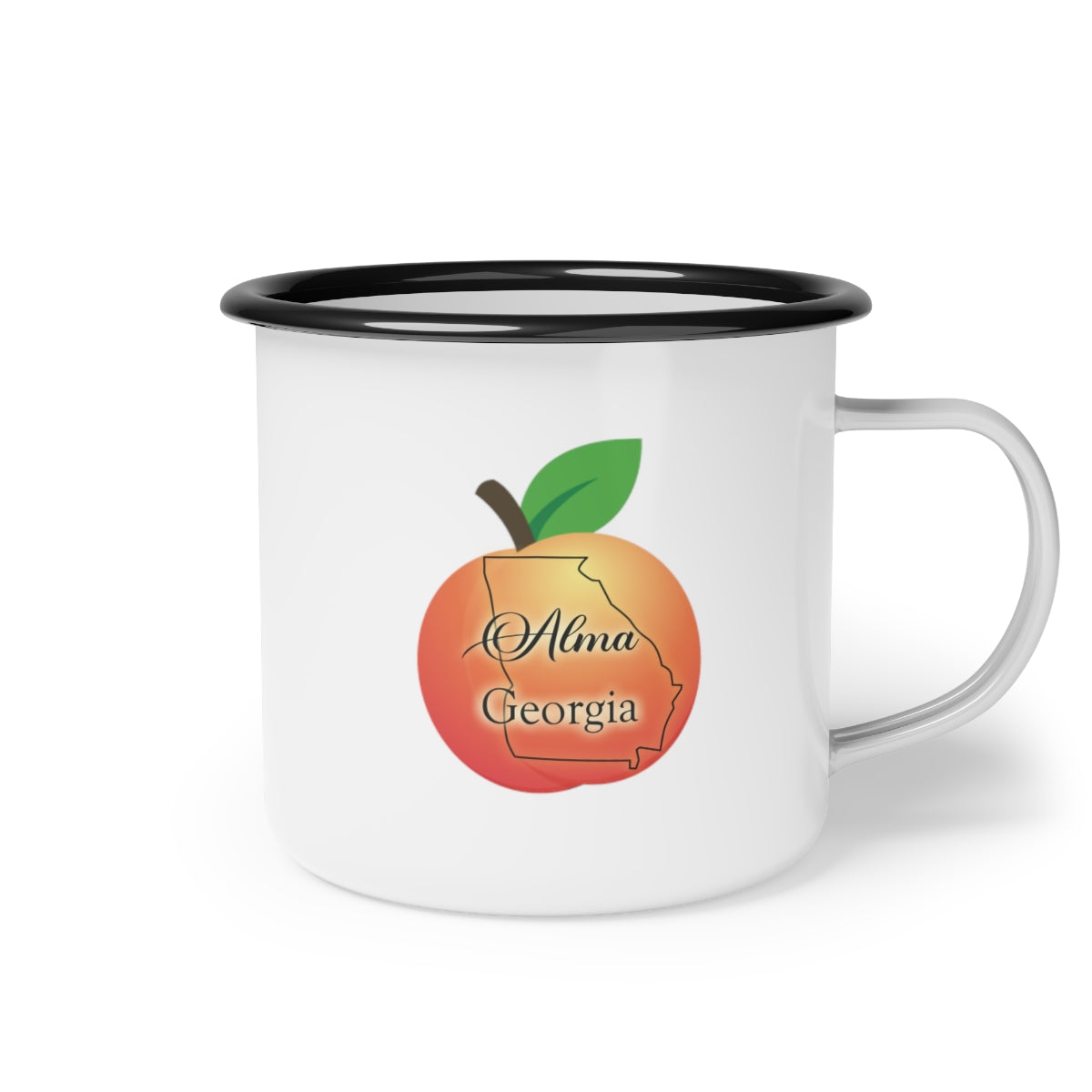 Alma Georgia Enamel Camp Cup
