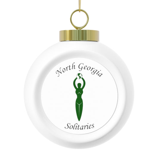 North Georgia Solitaries Christmas Ball Ornament