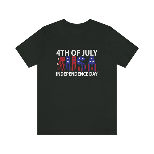 4th of July USA Independence Day Tee tshirt t-shirt