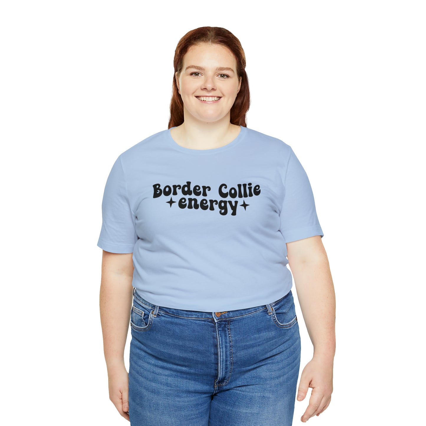 Border Collie Energy dog Short Sleeve T-shirt