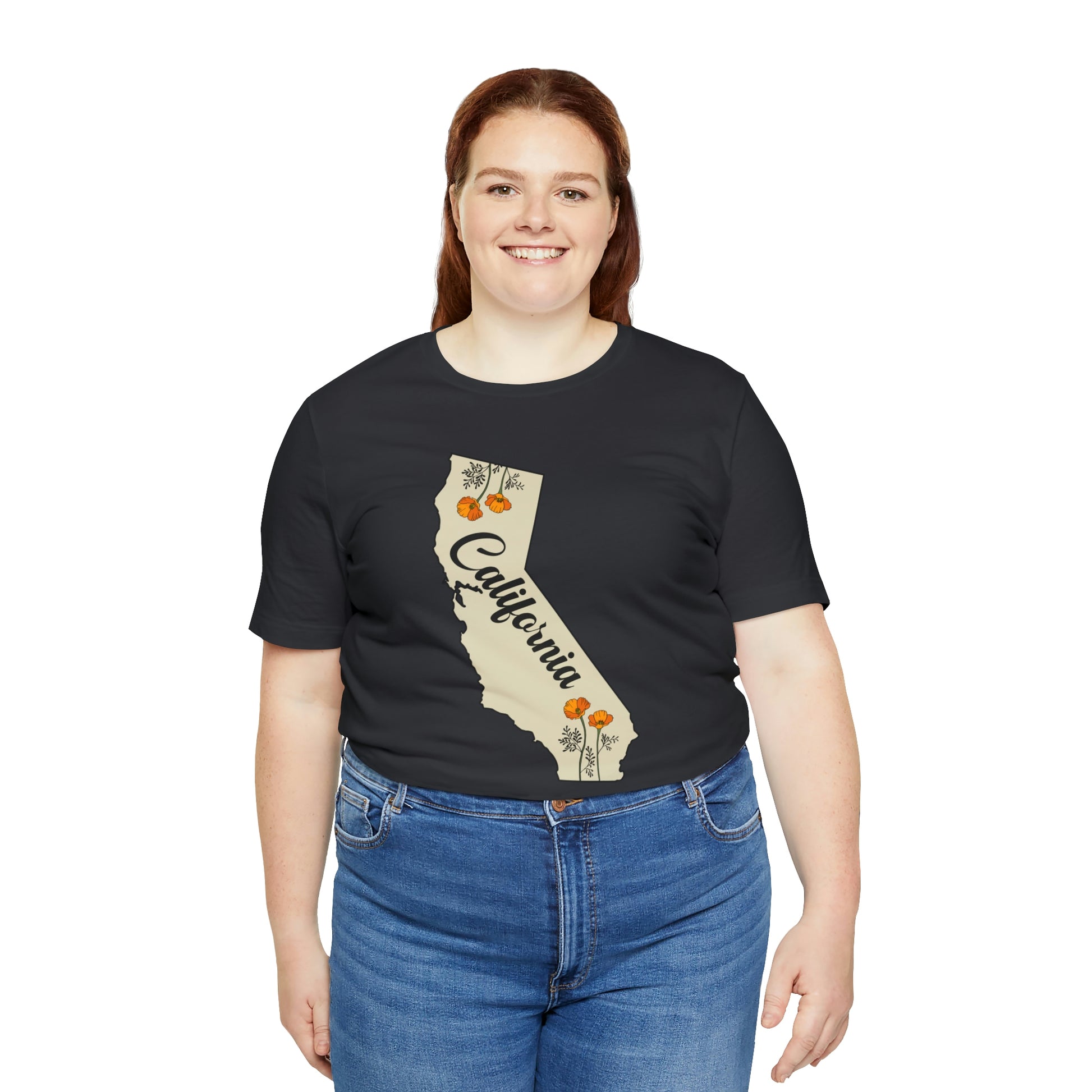 California State Flower Short Sleeve T-shirt